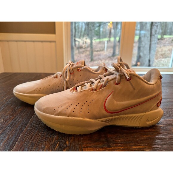 Nike LeBron 21 Akoya FV2345-001 Men’s 9.5 Campfire Orange Basketball NWOB main image 4